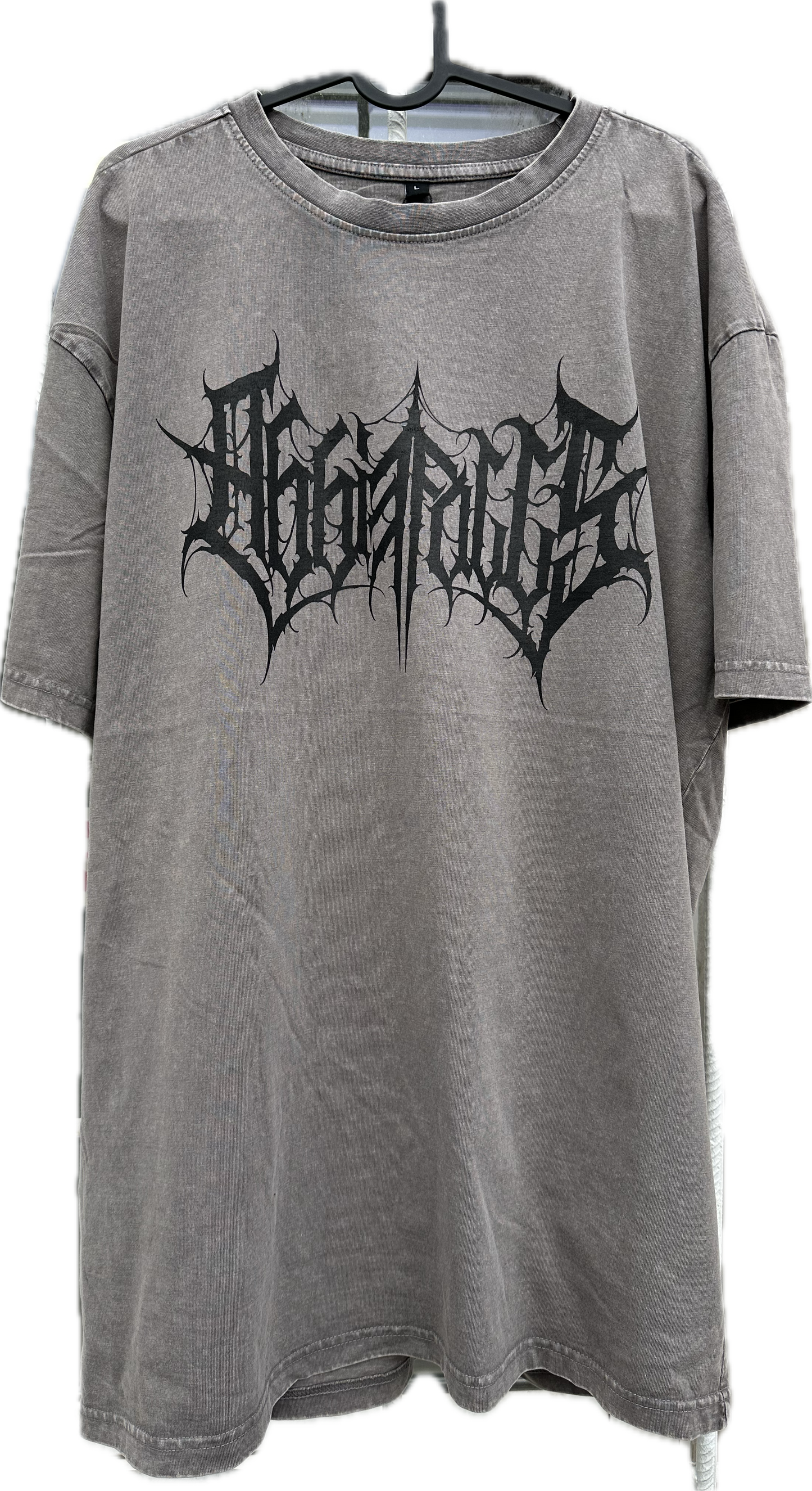 Oversize Acid Wash Logo T-shirt